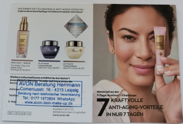 AVON RENEWAL POWER Augencreme - PROBE